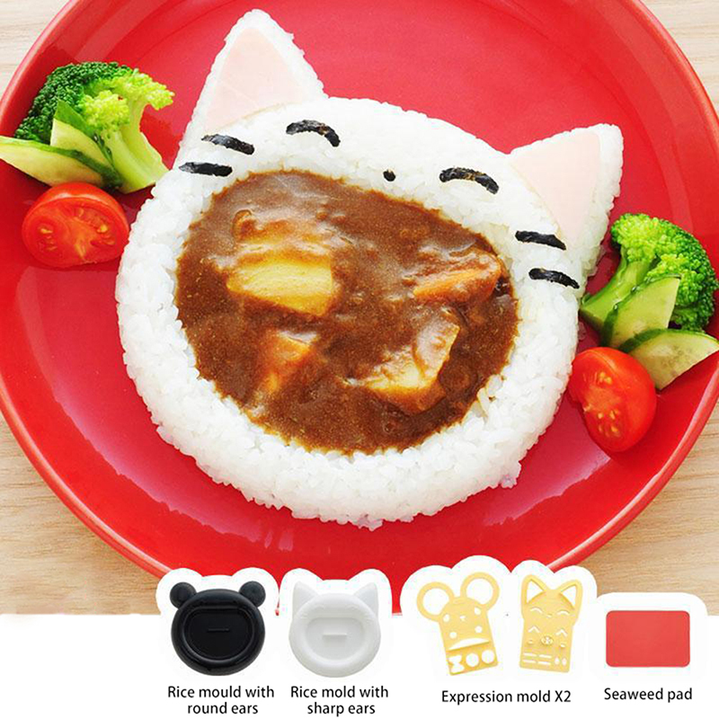 Kitchen Gadgets And Accessories - 1Pcs Cute Cartoon Cat Bear Sushi