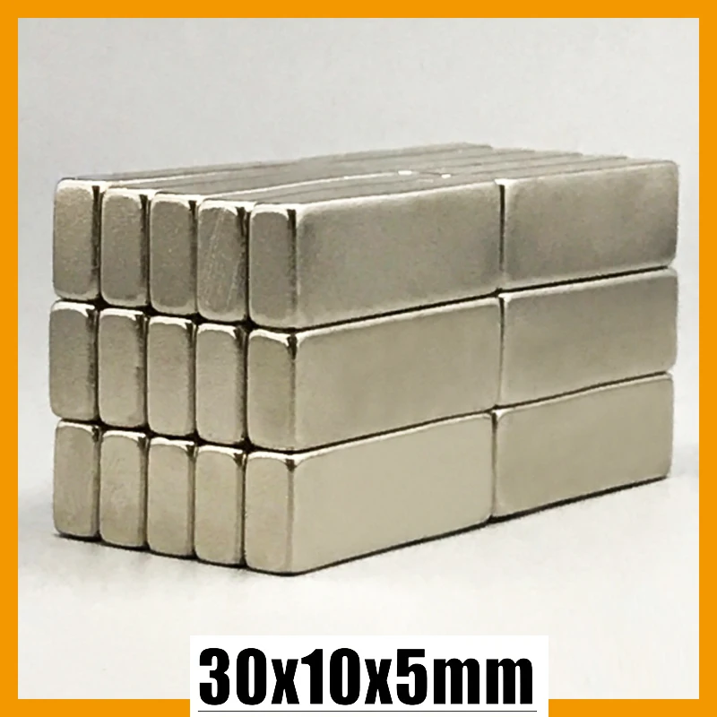 Kitchen Gadgets Under $10 - 2-100pcs 30x10x5mm Magnet Block Square Tool