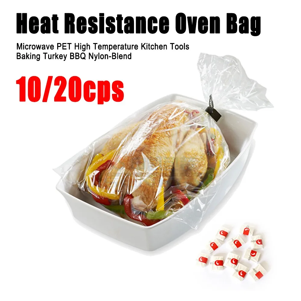 Kitchen Gadgets Under $10 - 10/20pcs Heat Resistance Roasting Turkey Bag