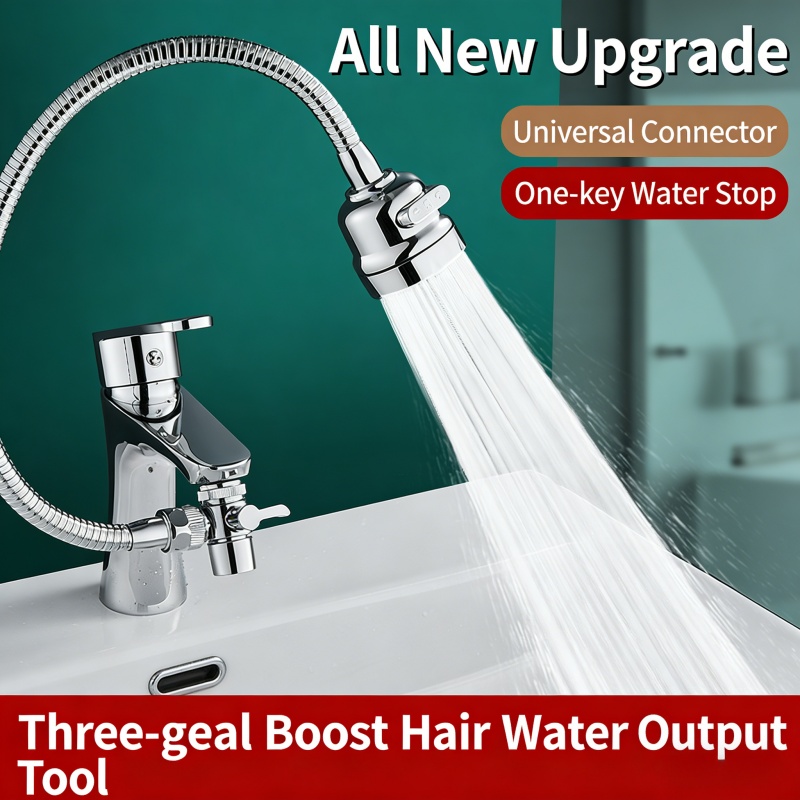 Kitchen Gadgets Youtube - 3-speed External Shower Head for The