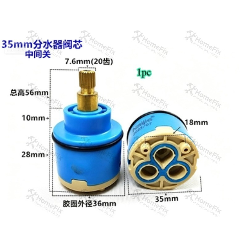 Kitchen Gadgets Mixer - 1Pcs Ceramic Valve Core 28mm 35mm