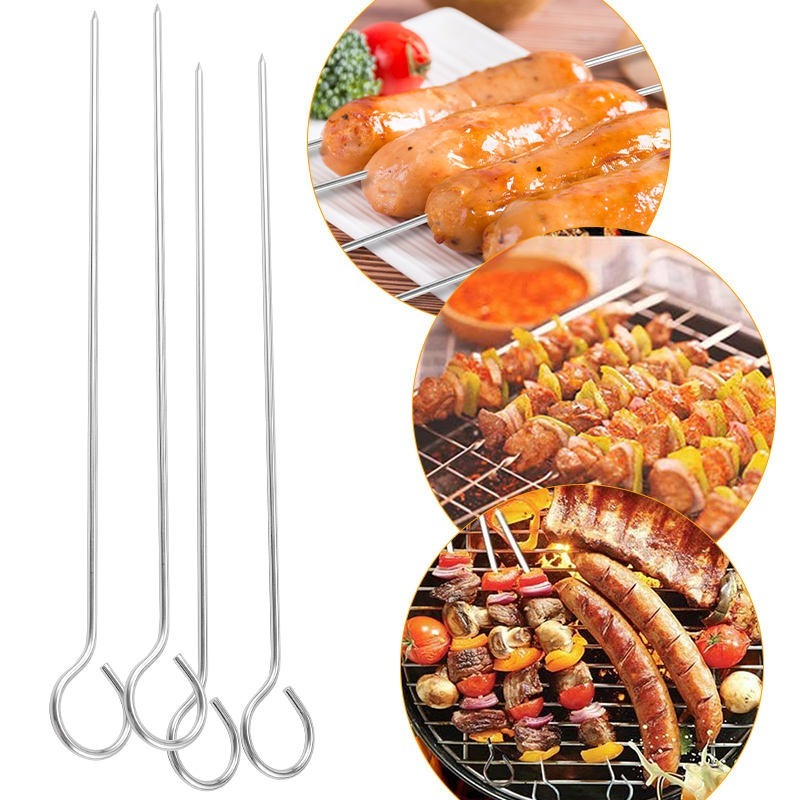 Kitchen Gadgets Youtube - Skewers for Grilling Storage Tube Stainless