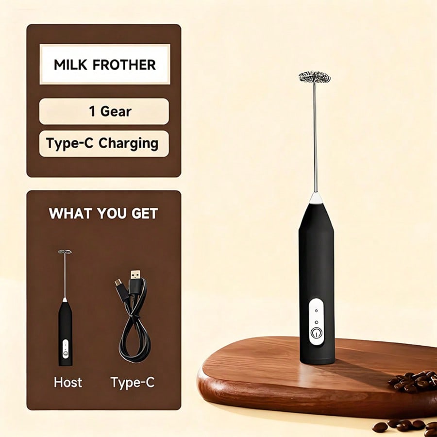 Kitchen Gadgets Mixer - 1-Pack Handheld Electric Mixer, Egg Beater,