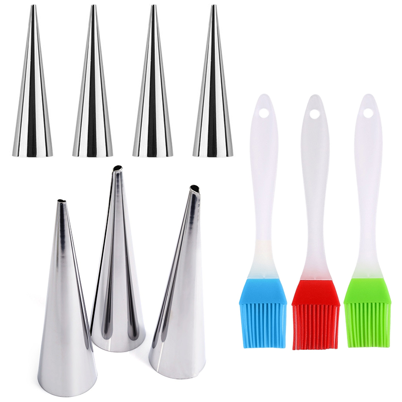 Kitchen Gadgets Youtube - 6PCS Conical Tube Mold with Random