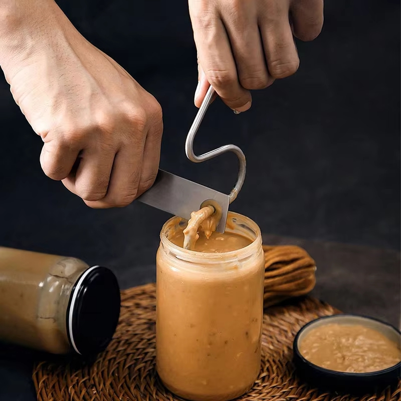 Kitchen Gadgets Mixer - Stainless Steel Peanut Butter Stirrer No
