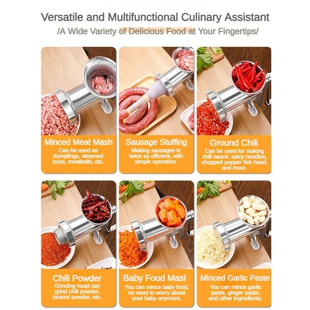 Space-Saving Manual Meat Grind - огляд і ціна Kitchen Gadgets Mixer