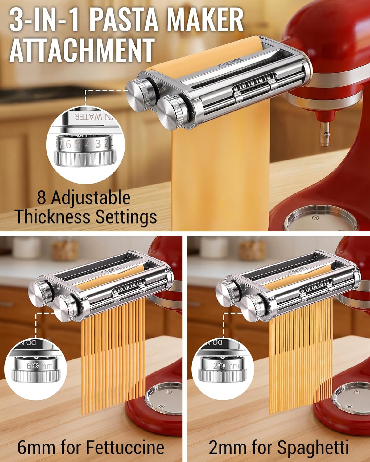 KitchenAid Mixer 3-in-1 Pasta  - огляд і ціна Kitchen Gadgets Mixer