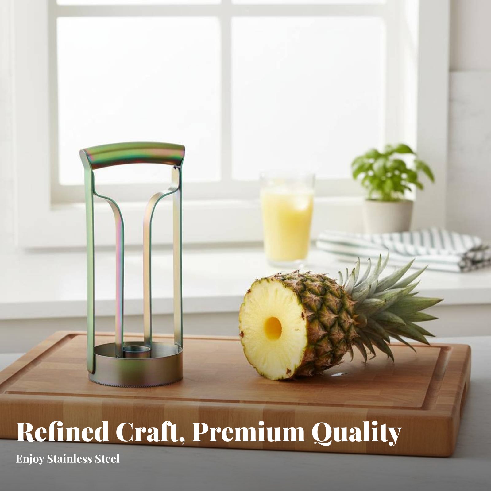 Stainless Steel Pineapple Cutt - огляд і ціна Kitchen Gadgets That Are Useful