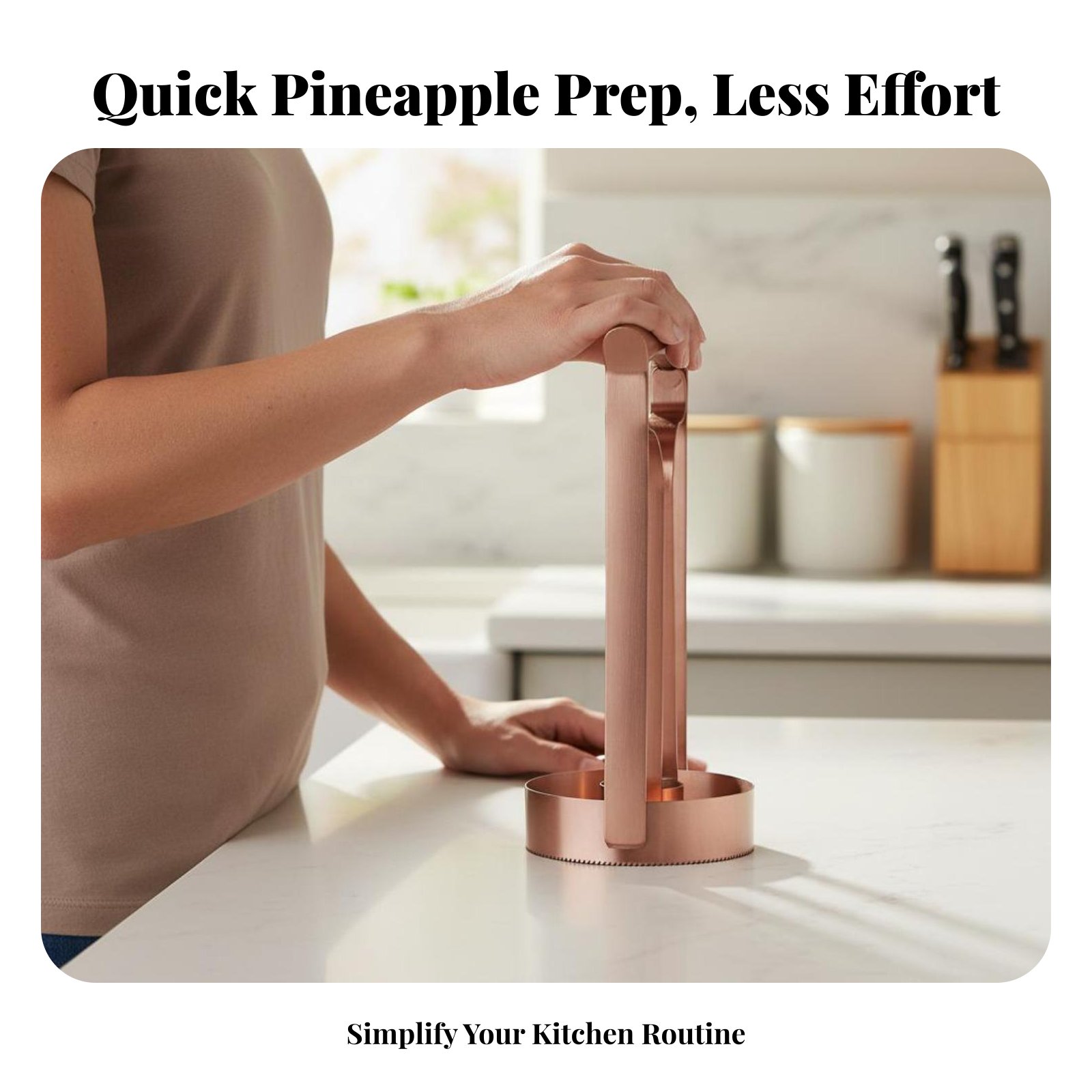 Stainless Steel Pineapple Cutt - огляд і ціна Kitchen Gadgets That Are Useful
