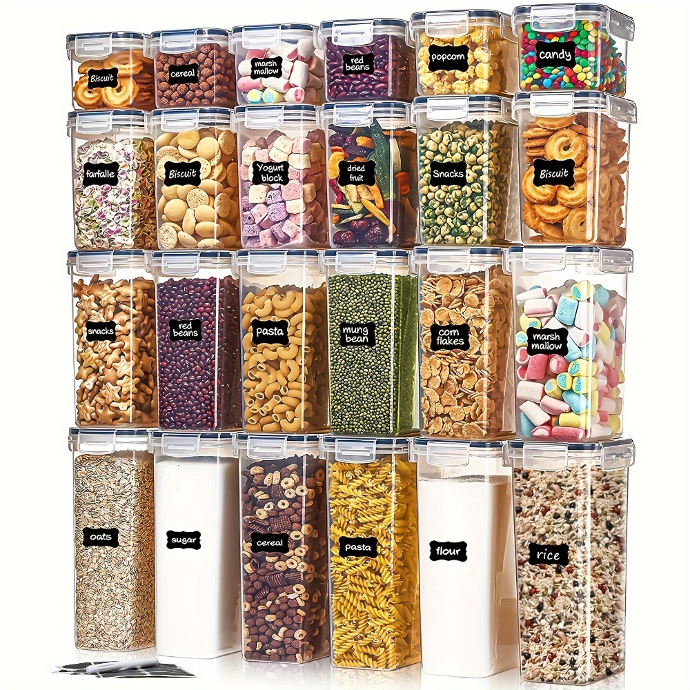 24Pcs Food Storage Containers  - огляд і ціна Kitchen Gadgets And Accessories