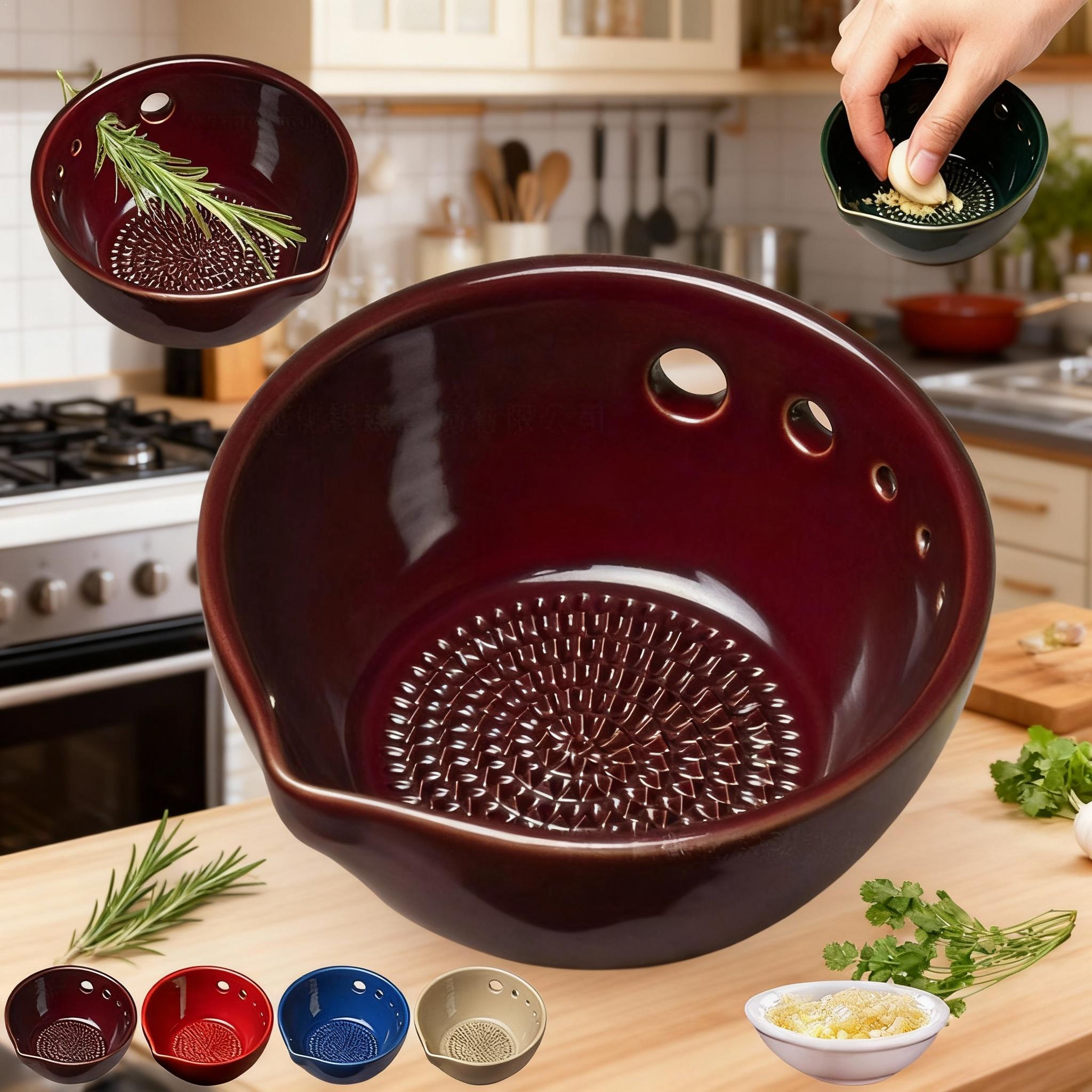 Garlic Grater Handmade Pottery - огляд і ціна Kitchen Gadgets Save Time