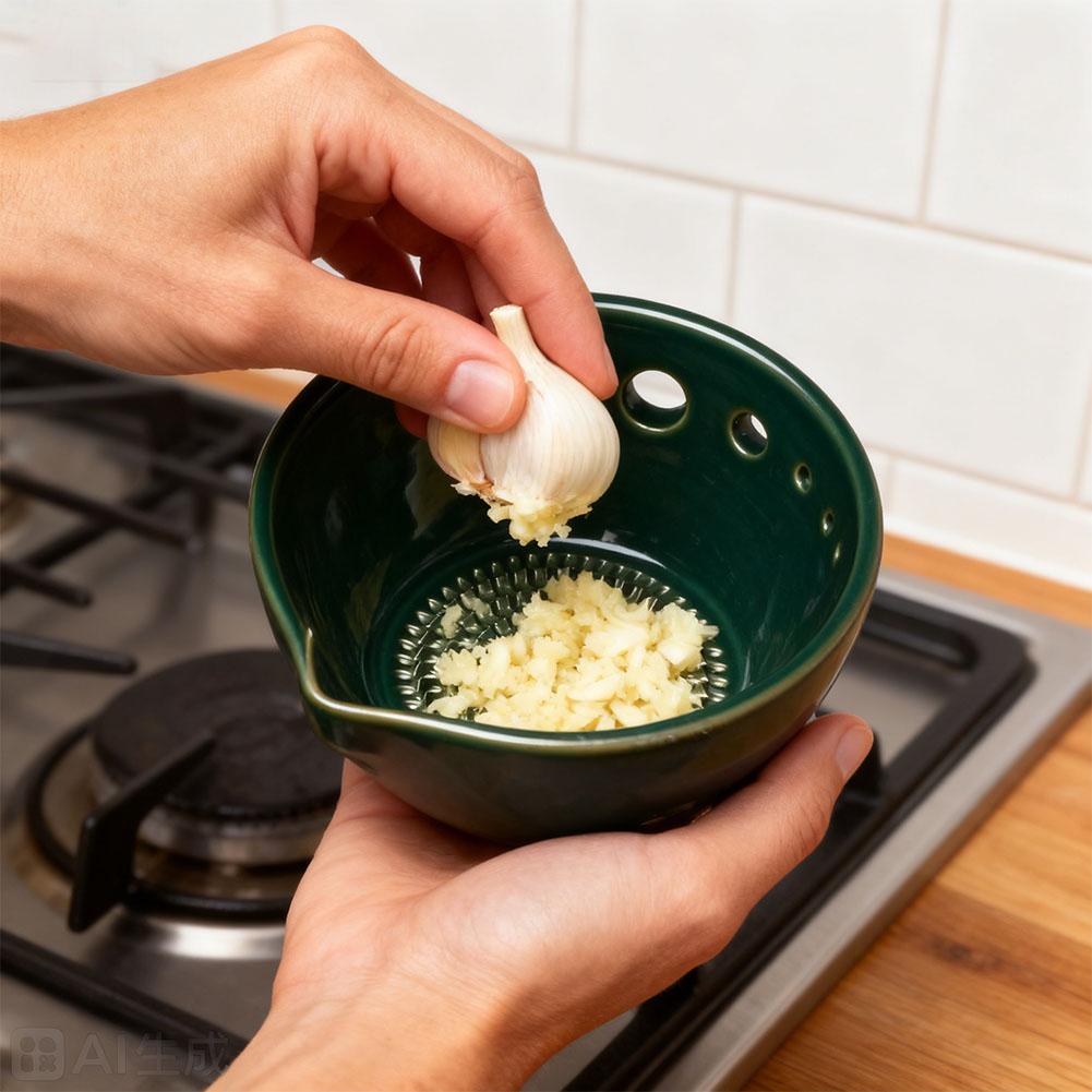 Garlic Grater Handmade Pottery - огляд і ціна Kitchen Gadgets Save Time
