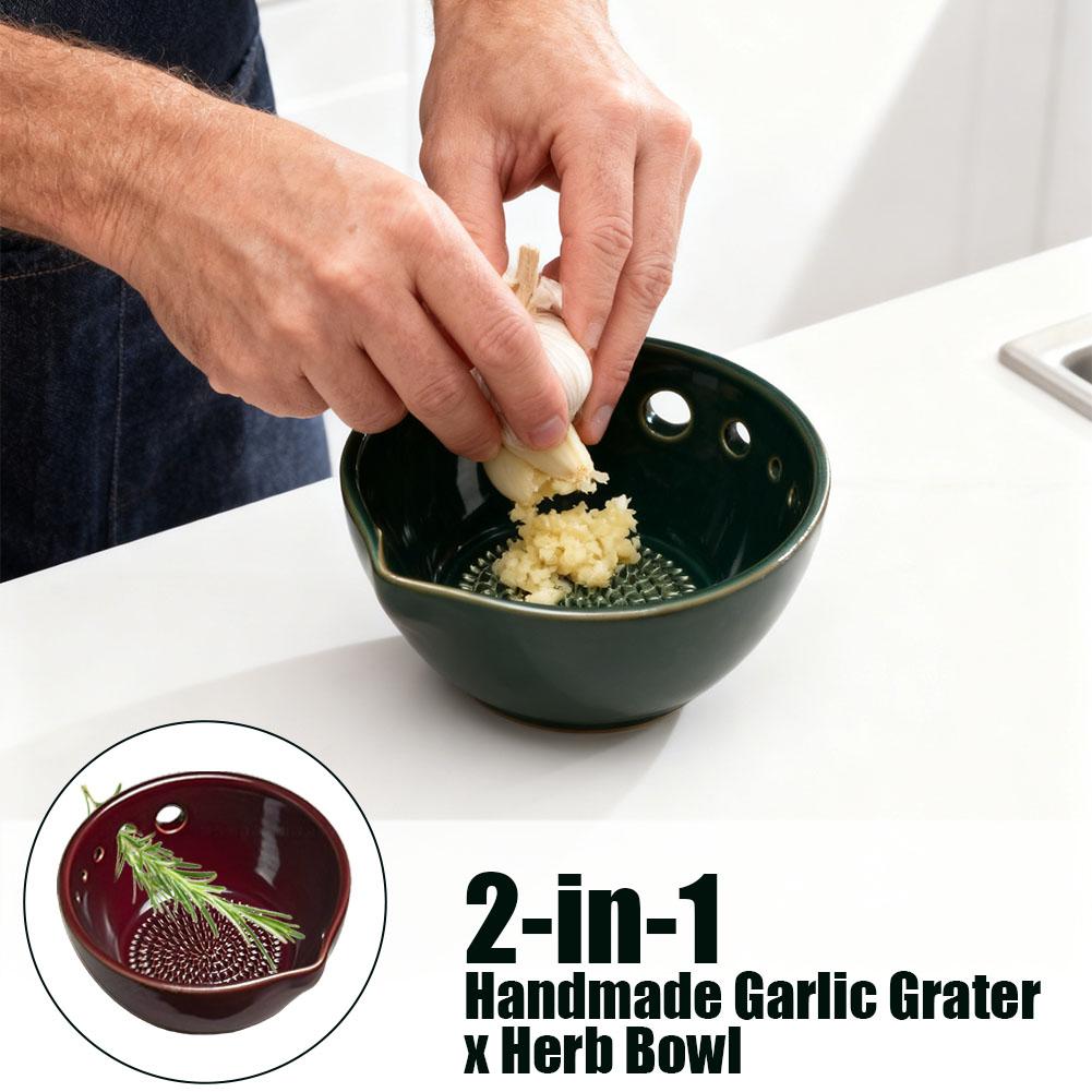 Garlic Grater Handmade Pottery - огляд і ціна Kitchen Gadgets Save Time