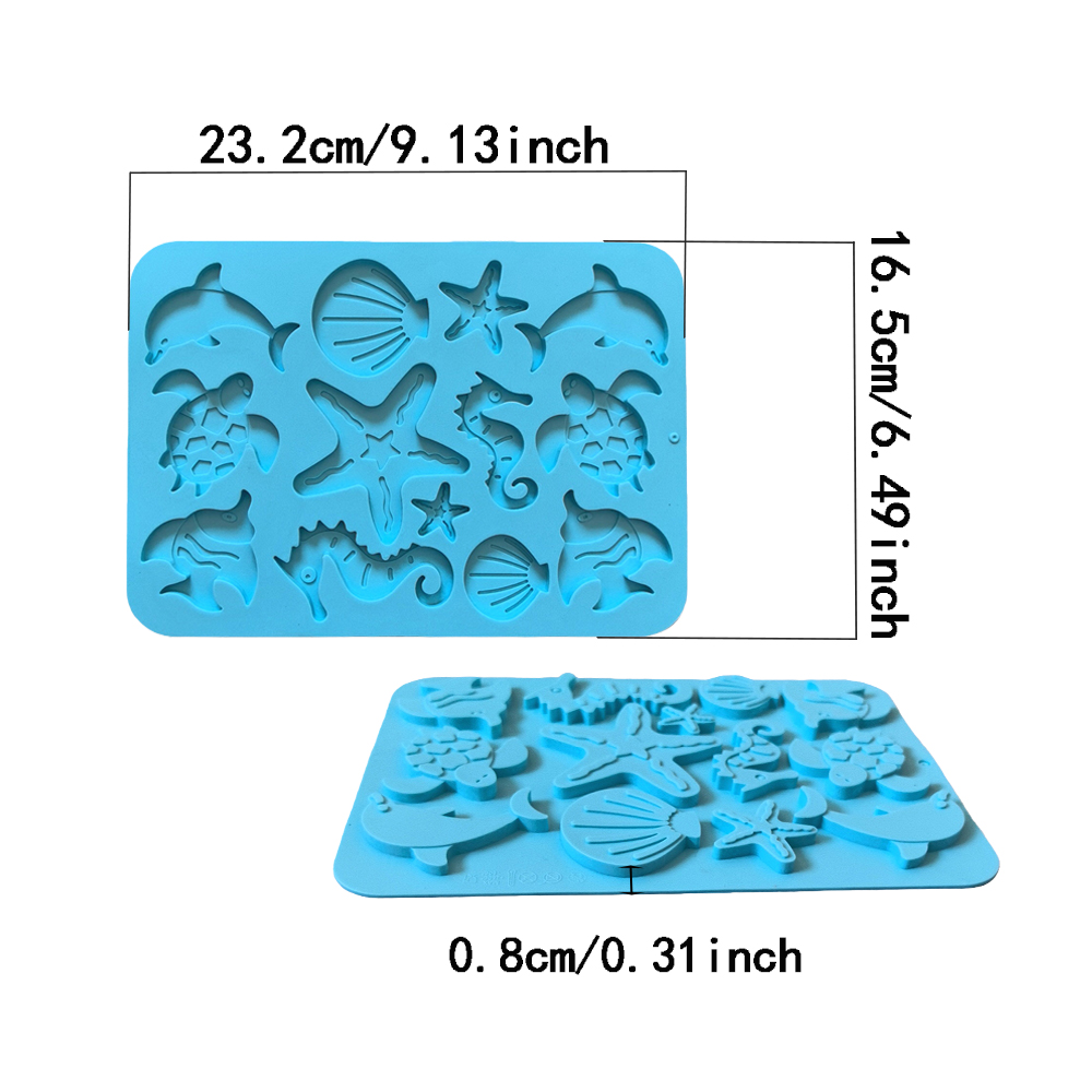 1pc Marine creature shaped cho - огляд і ціна Silicone Mold Baking
