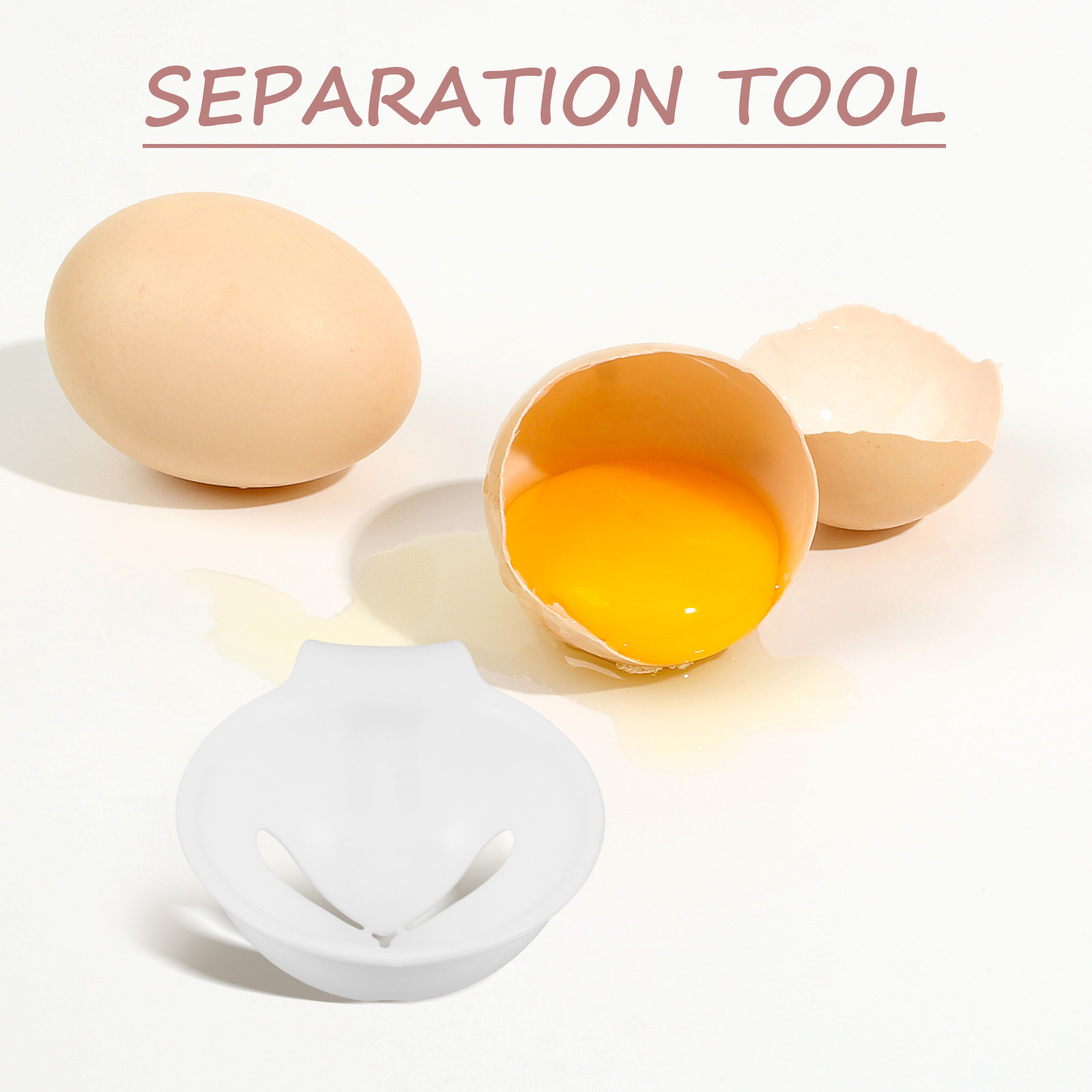 Egg White Yolk Separator Plast - огляд і ціна Kitchen Gadgets Save Time