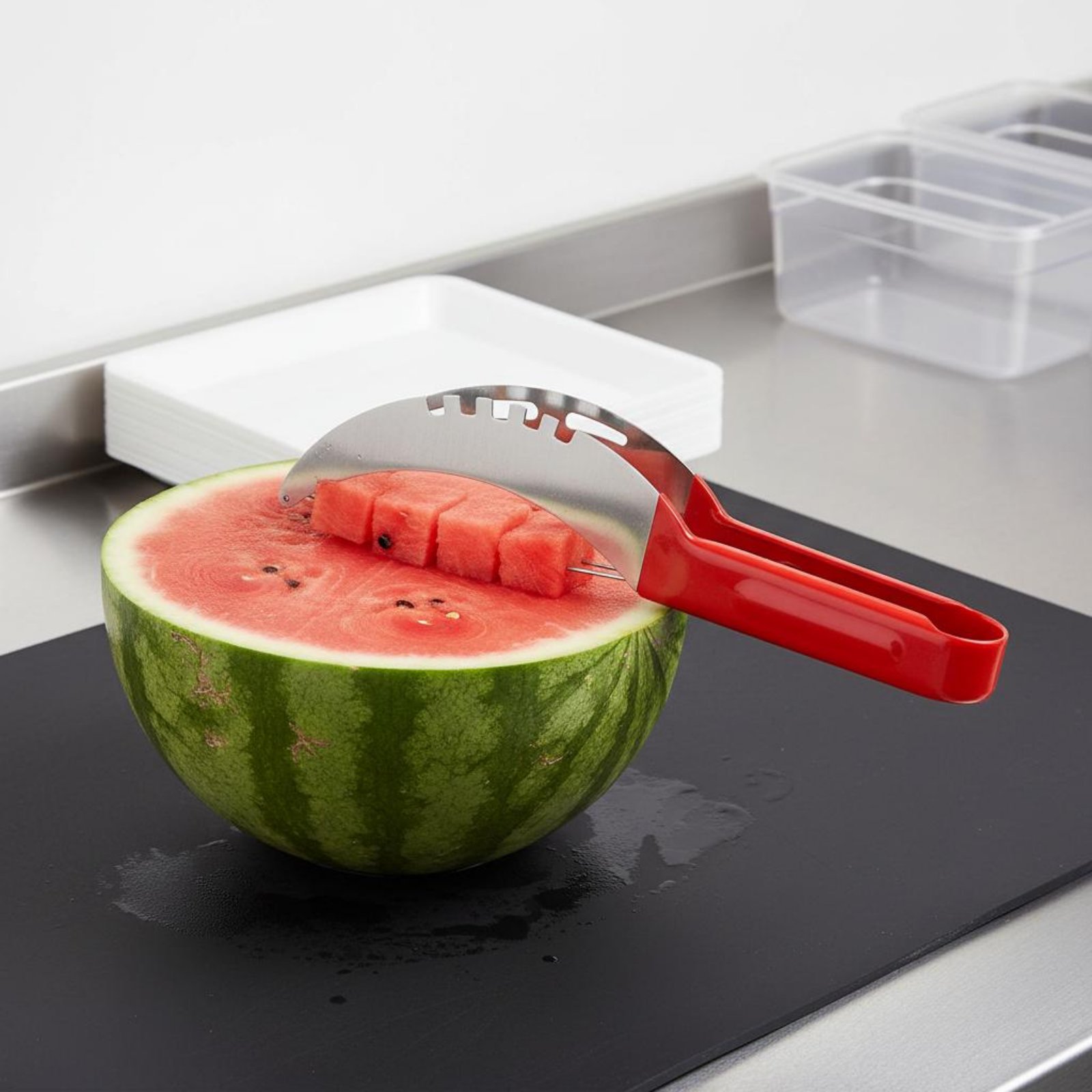 Watermelon Cube Cutter Food Gr - огляд і ціна Kitchen Gadgets Save Time