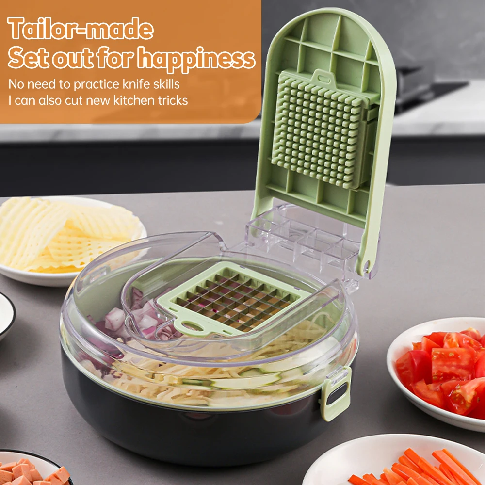 Vegetable Chopper with Contain - огляд і ціна Kitchen Gadgets Save Time