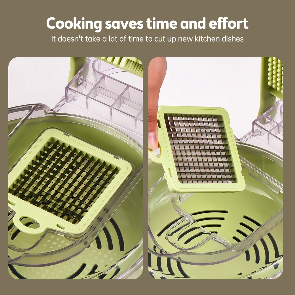 Vegetable Chopper with Contain - огляд і ціна Kitchen Gadgets Save Time