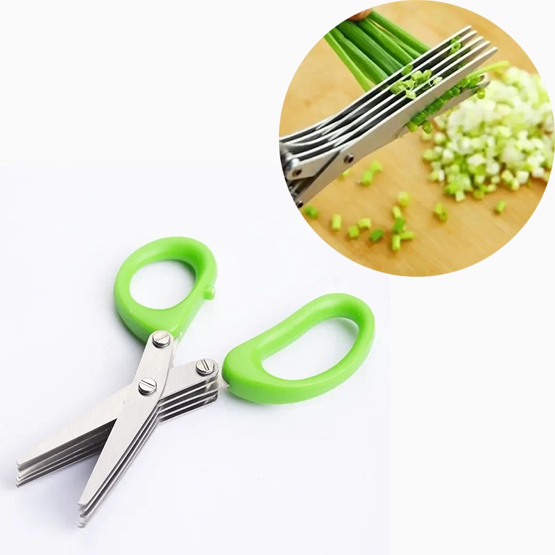 Time Saving Herb Scissors 5 Bl - огляд і ціна Kitchen Gadgets Save Time
