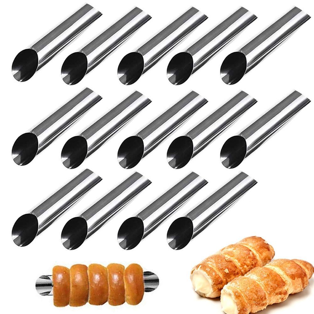metal 6 pcs/set danish cannoli - огляд і ціна Kitchen Gadgets Youtube