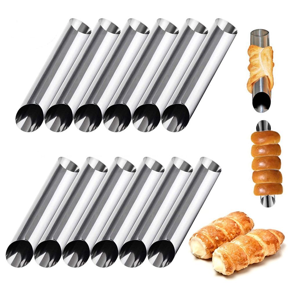 metal 6 pcs/set danish cannoli - огляд і ціна Kitchen Gadgets Youtube