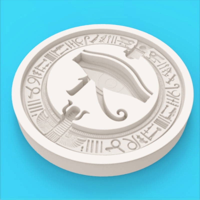 Eye of Horus Shaped Silicone M - огляд і ціна Silicone Mold Baking