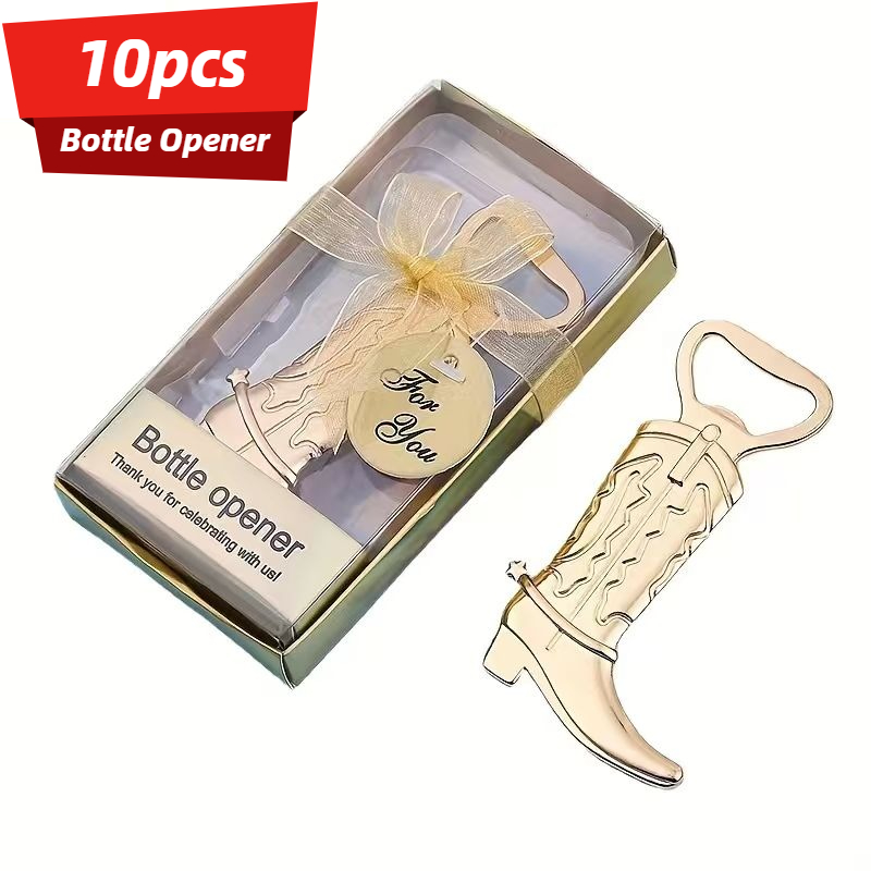 10pcs Boot Bottle Opener with  - огляд і ціна Kitchen Gadgets Presents