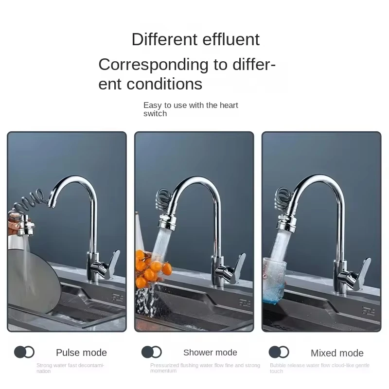 New 3 Modes Sink Faucet 360 De - огляд і ціна Kitchen Gadgets Youtube