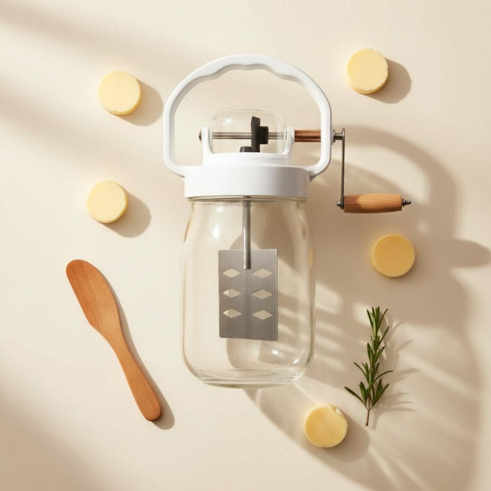 Hand Crank Butter Churner Manu - огляд і ціна Kitchen Gadgets Mixer