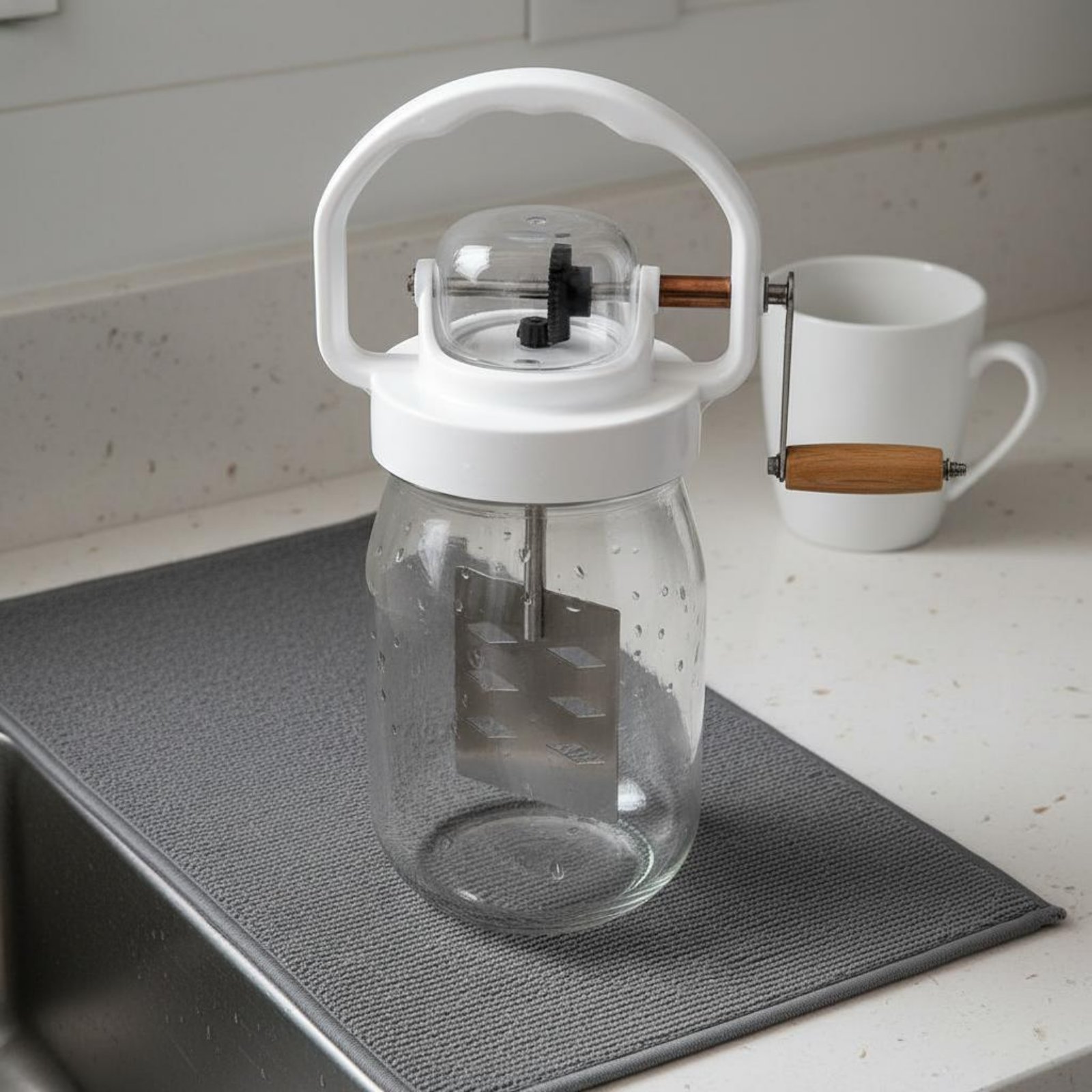 Hand Crank Butter Churner Manu - огляд і ціна Kitchen Gadgets Mixer