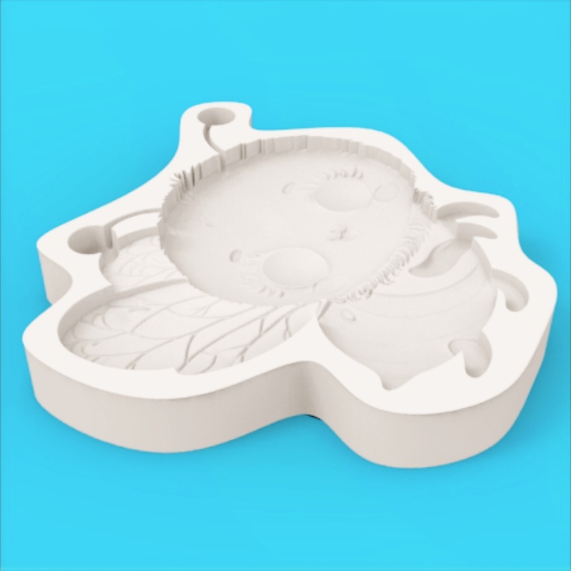 Happy Little Bee Shape Mold Fl - огляд і ціна Silicone Mold Baking