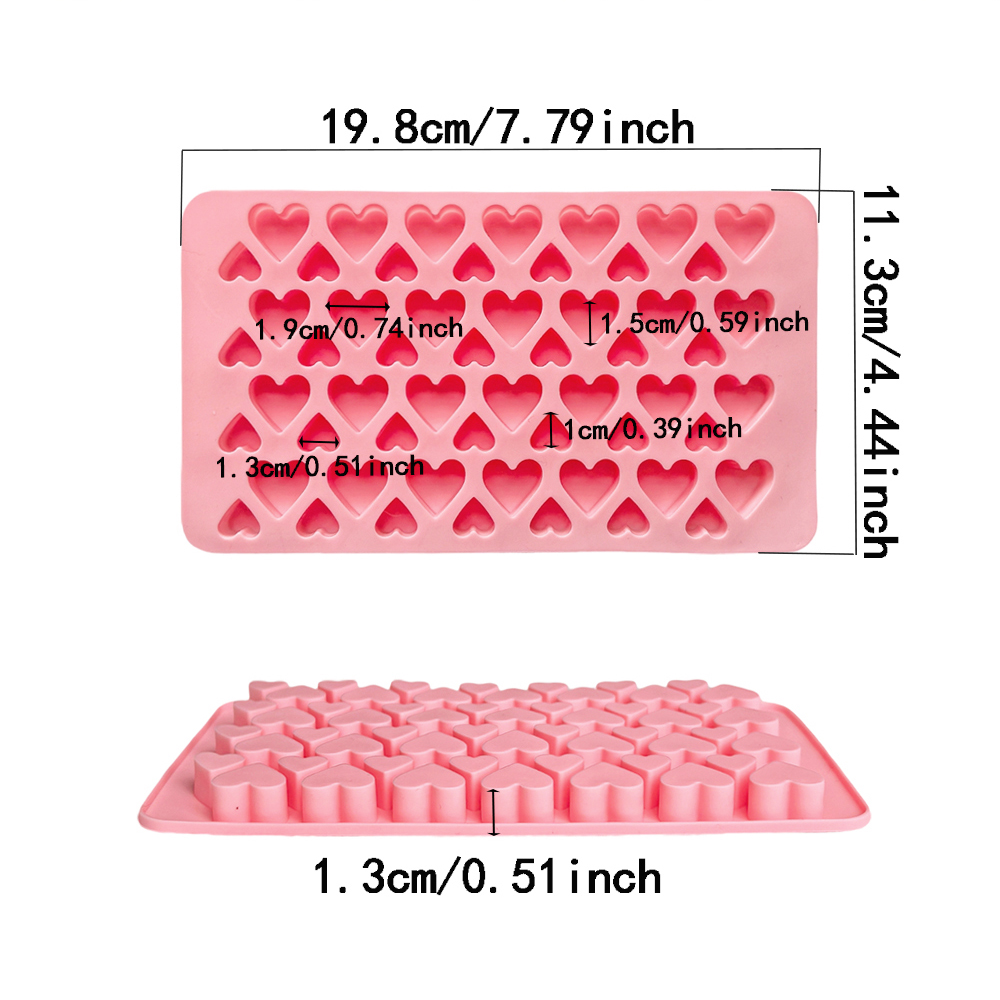 56 cavity size heart-shaped ch - огляд і ціна Silicone Mold Baking