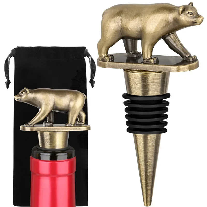 Portable Metal Bear Shape Wine - огляд і ціна Kitchen Gadgets Club