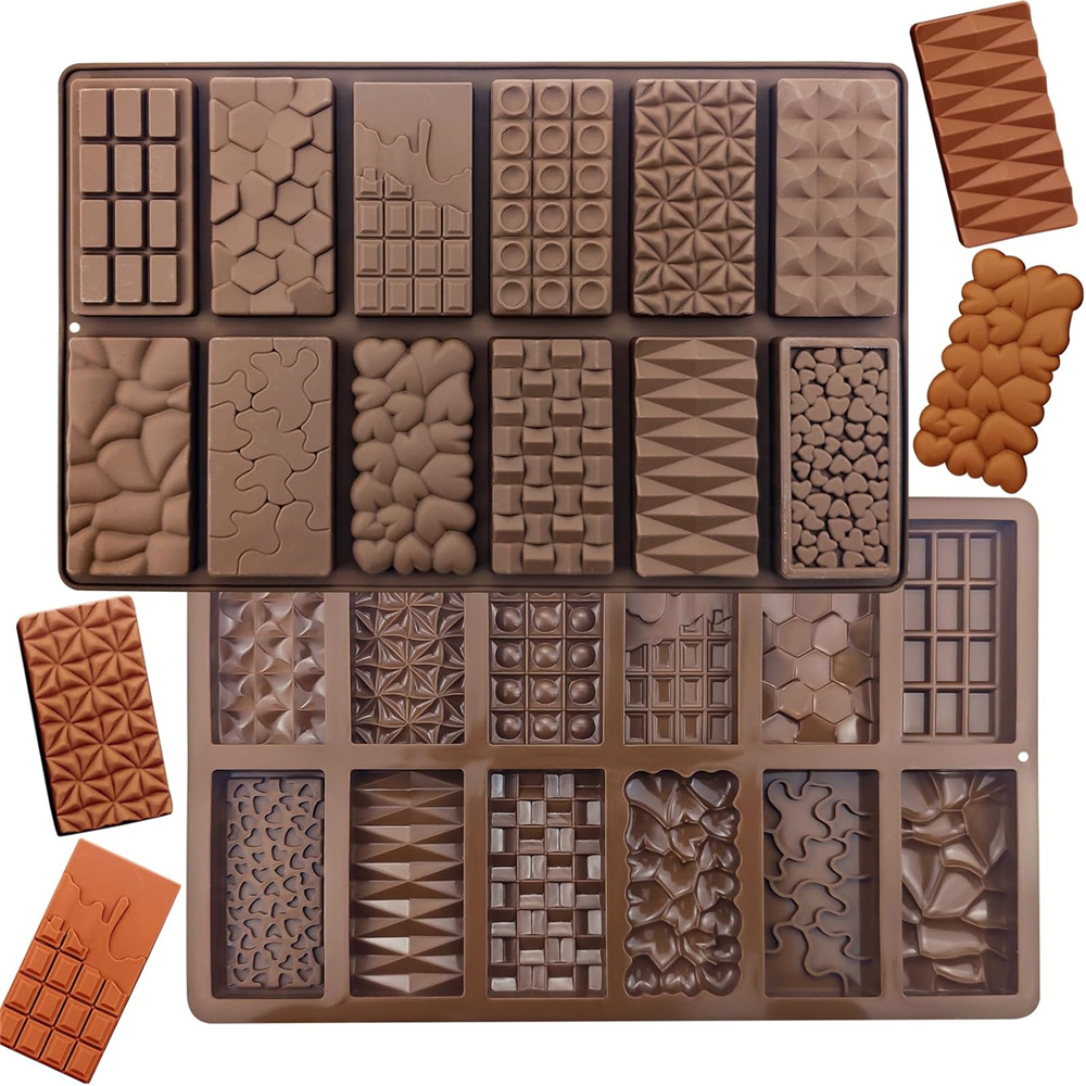 12 In 1 Chocolate Molds Dubai  - огляд і ціна Silicone Mold Baking