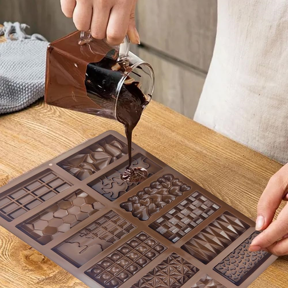 12 In 1 Chocolate Molds Dubai  - огляд і ціна Silicone Mold Baking