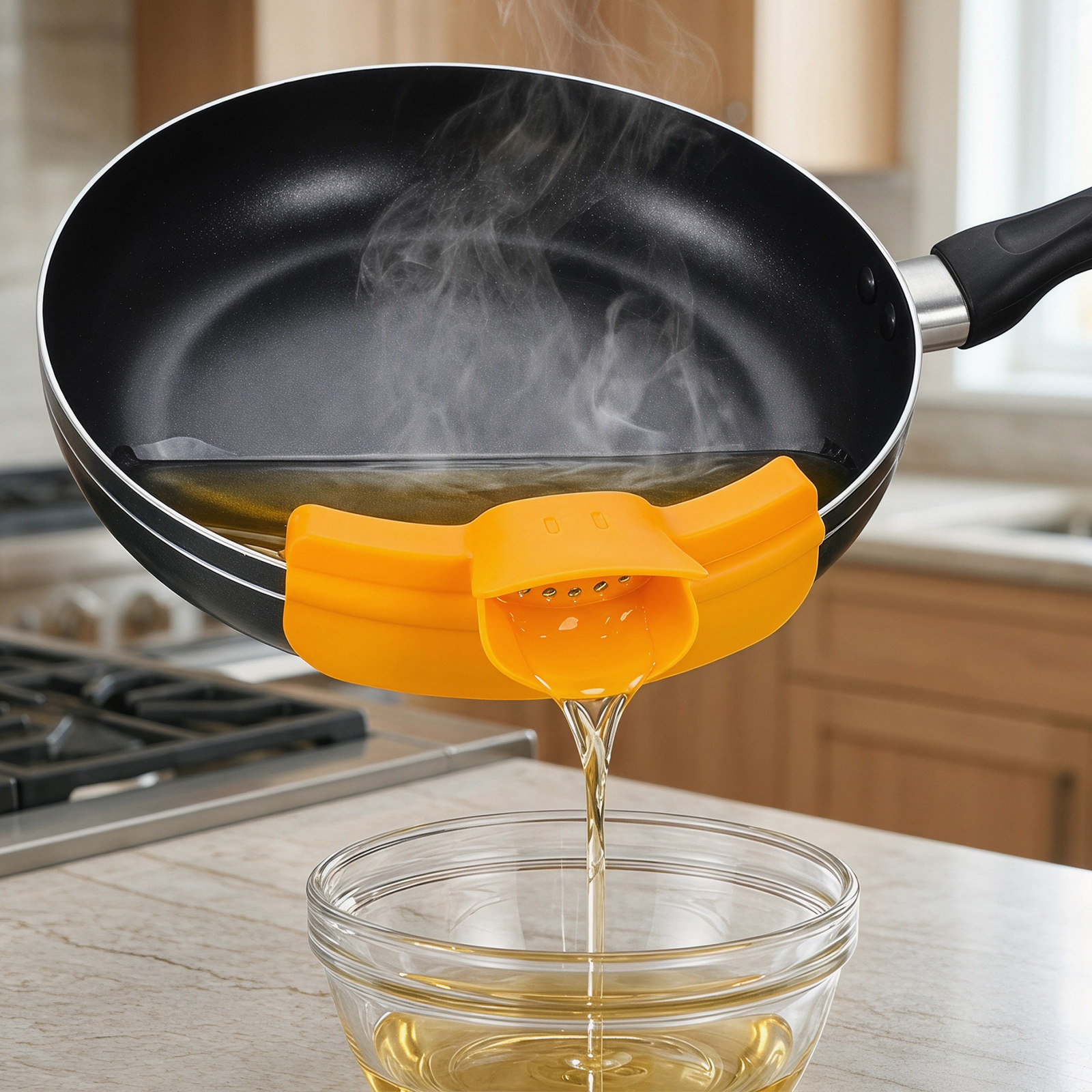 Clip on Pot Edge Pour Soup Fun - огляд і ціна Kitchen Gadgets Made In Usa