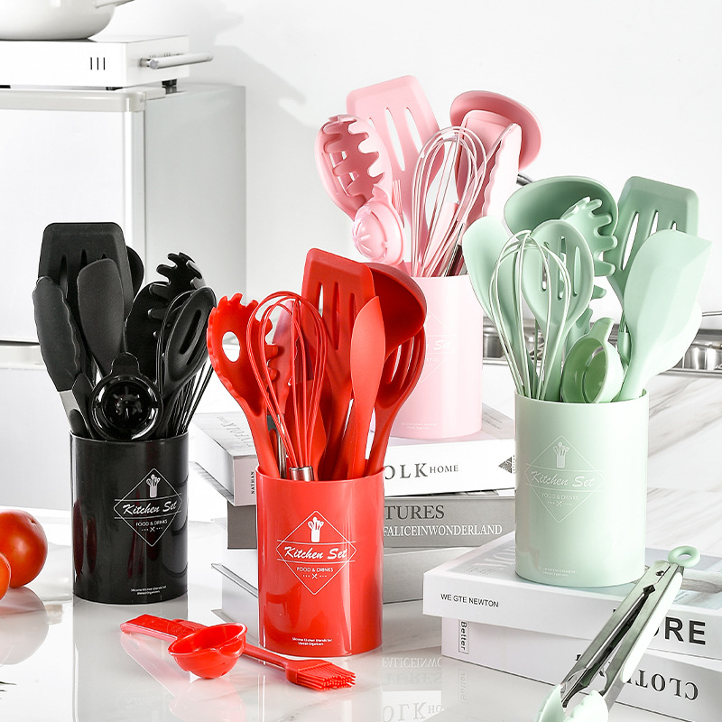 12Pcs Silicone Cooking Utensil - огляд і ціна Kitchen Gadgets Under $10