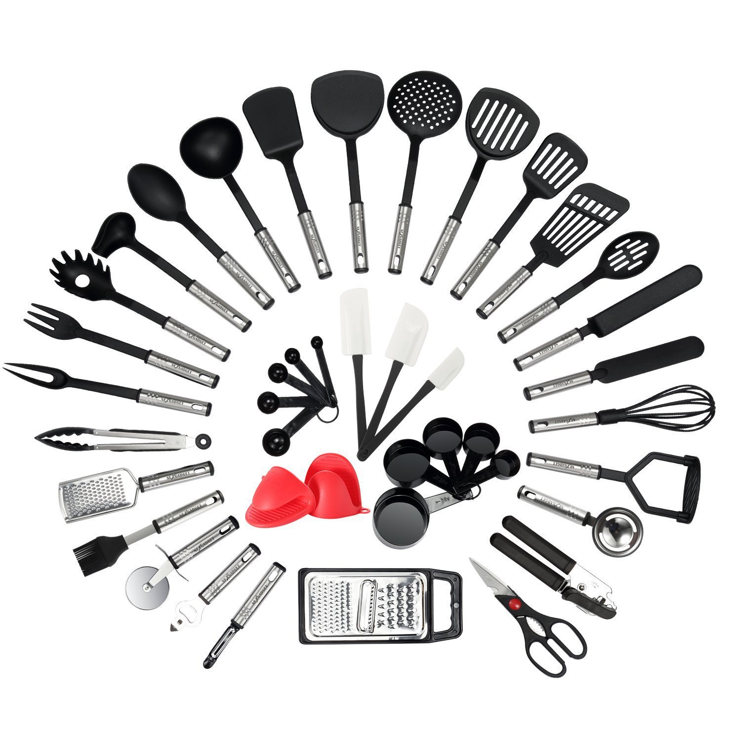 Hot Sale 42pcs Non Stick Heat  - огляд і ціна Kitchen Gadgets And Accessories