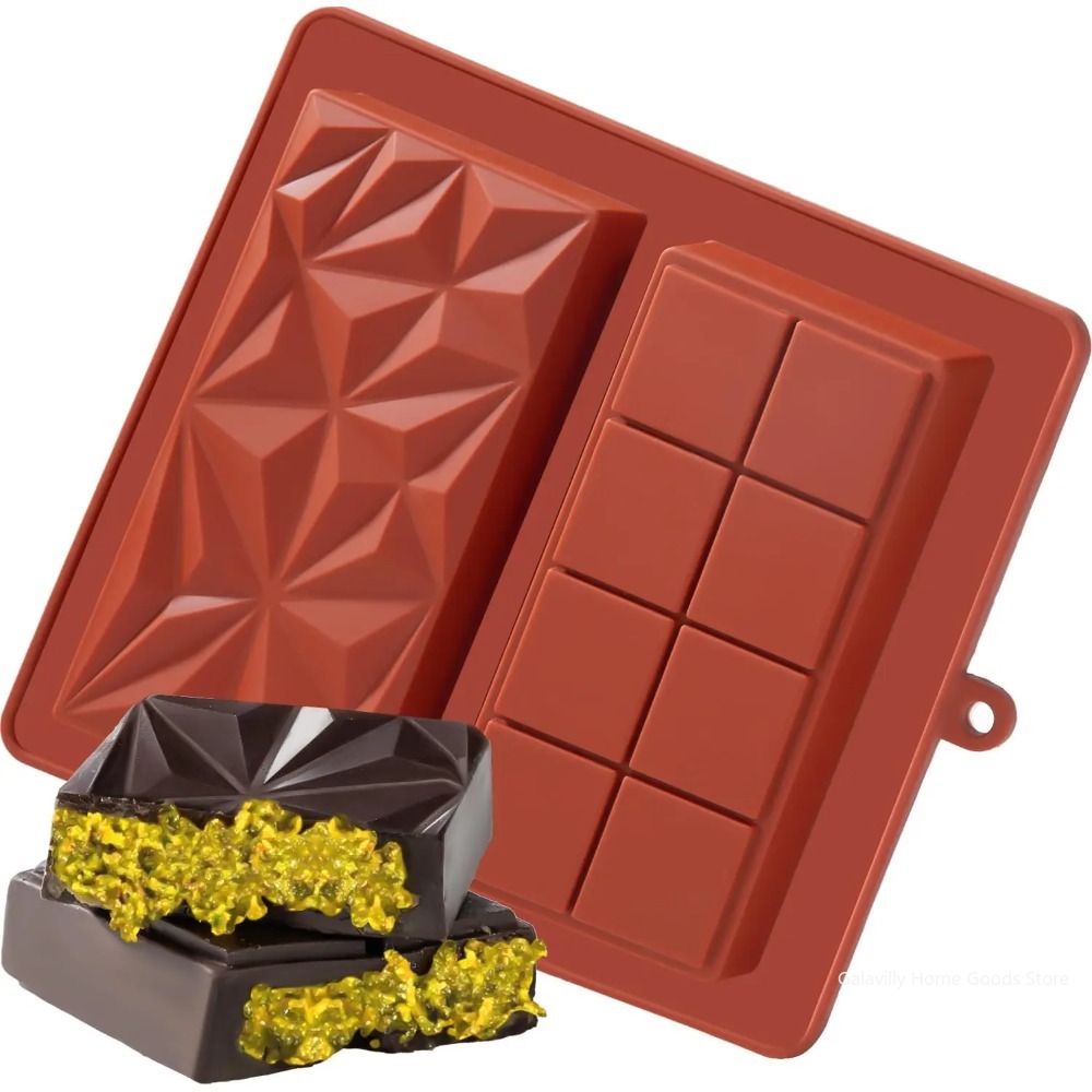 Dubai Chocolate Mold Bar Pista - огляд і ціна Silicone Mold Baking