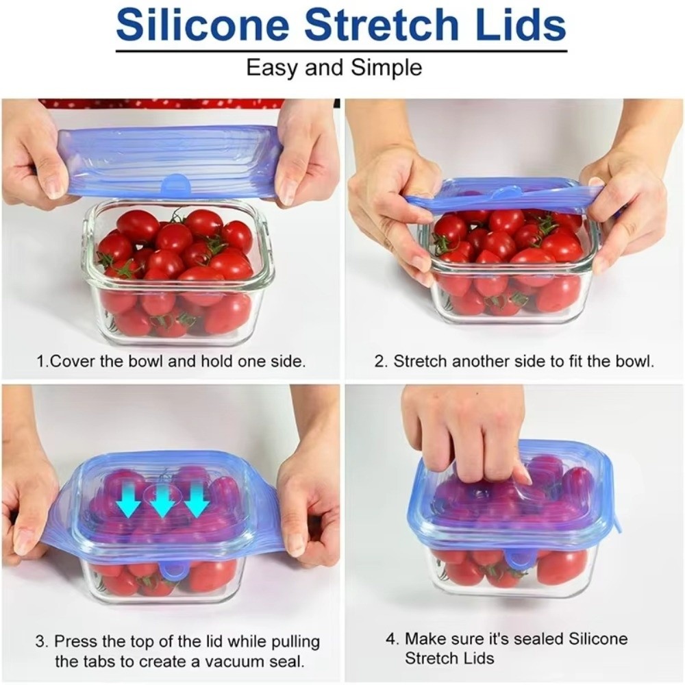 6PCS New Reusable Fresh-keepin - огляд і ціна Kitchen Gadgets That Are Useful