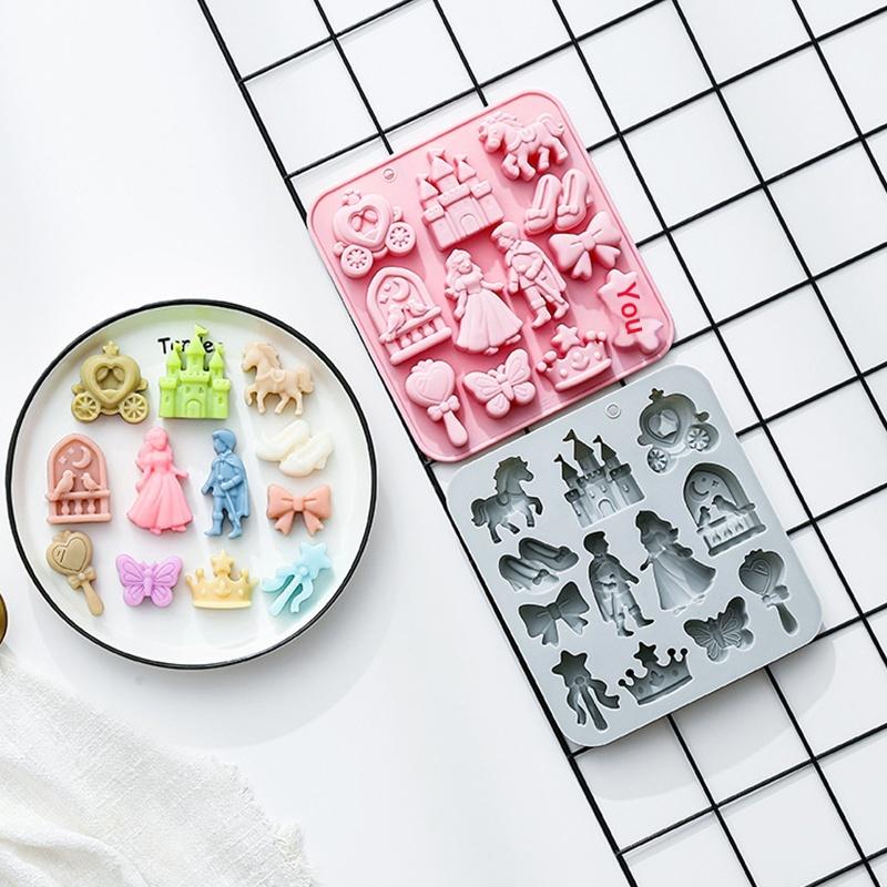 12‑Cavity 3D Prince Princess S - огляд і ціна Silicone Mold Baking
