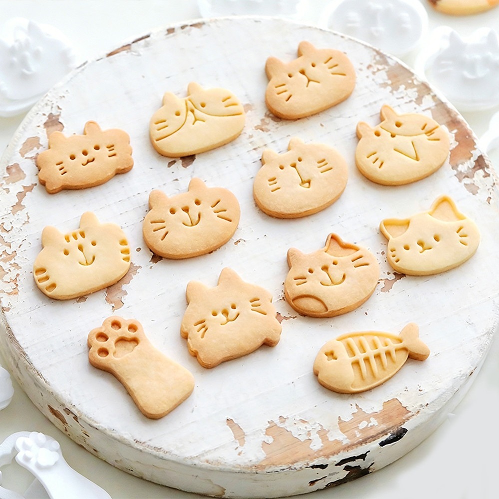 Cute Kitten DIY Stamp Cookie C - огляд і ціна Kitchen Gadgets And Accessories