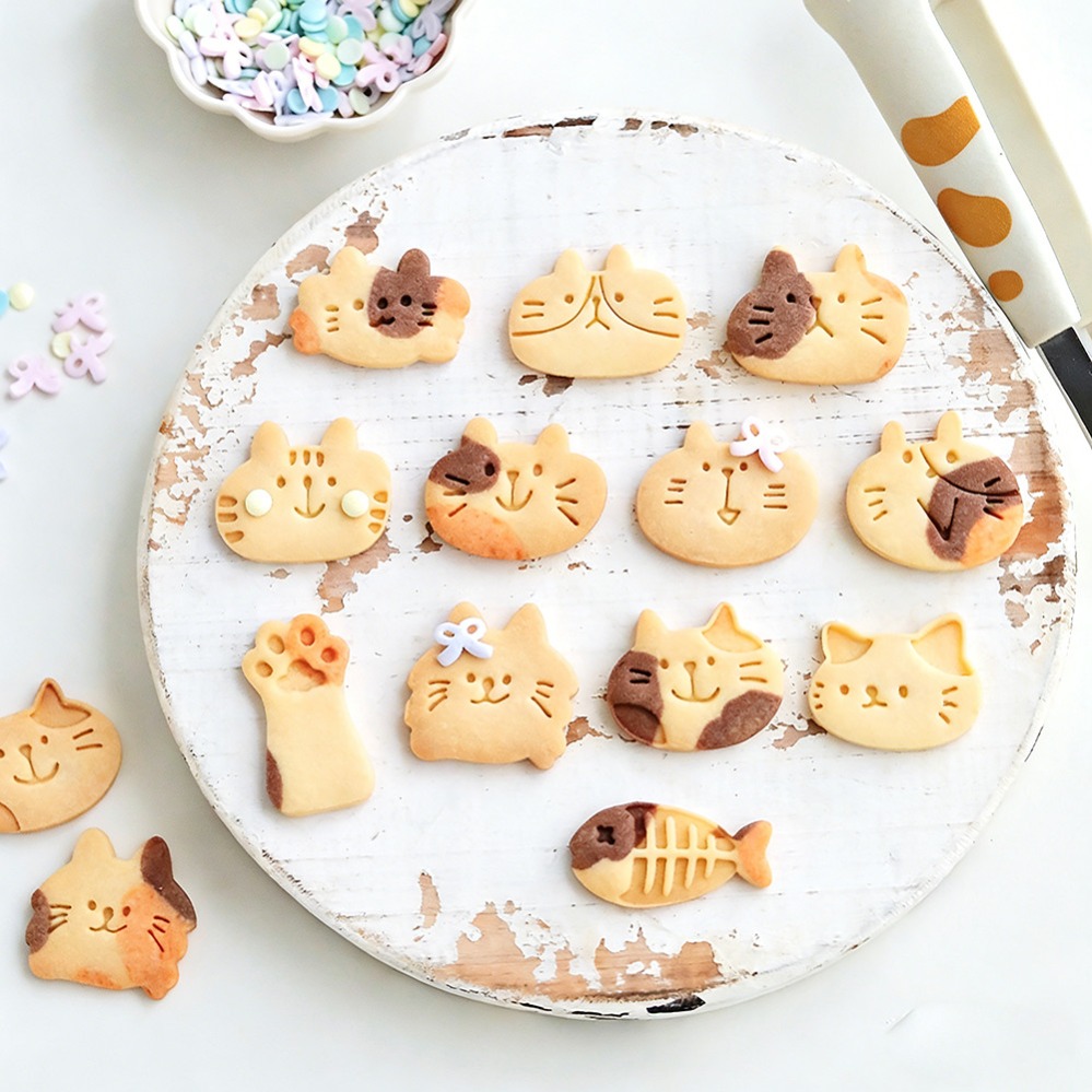 Cute Kitten DIY Stamp Cookie C - огляд і ціна Kitchen Gadgets And Accessories