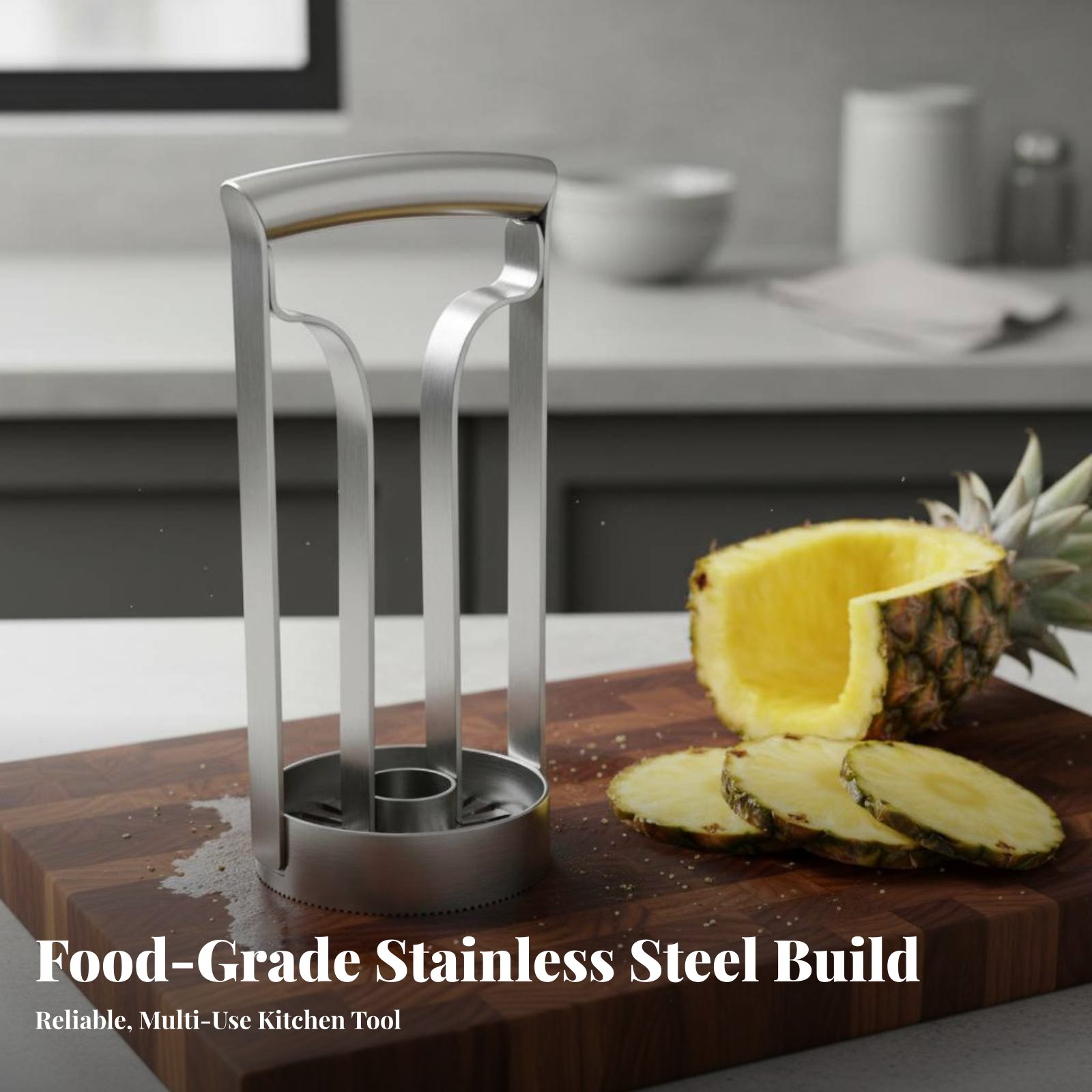 Stainless Steel Pineapple Cutt - огляд і ціна Kitchen Gadgets Save Time