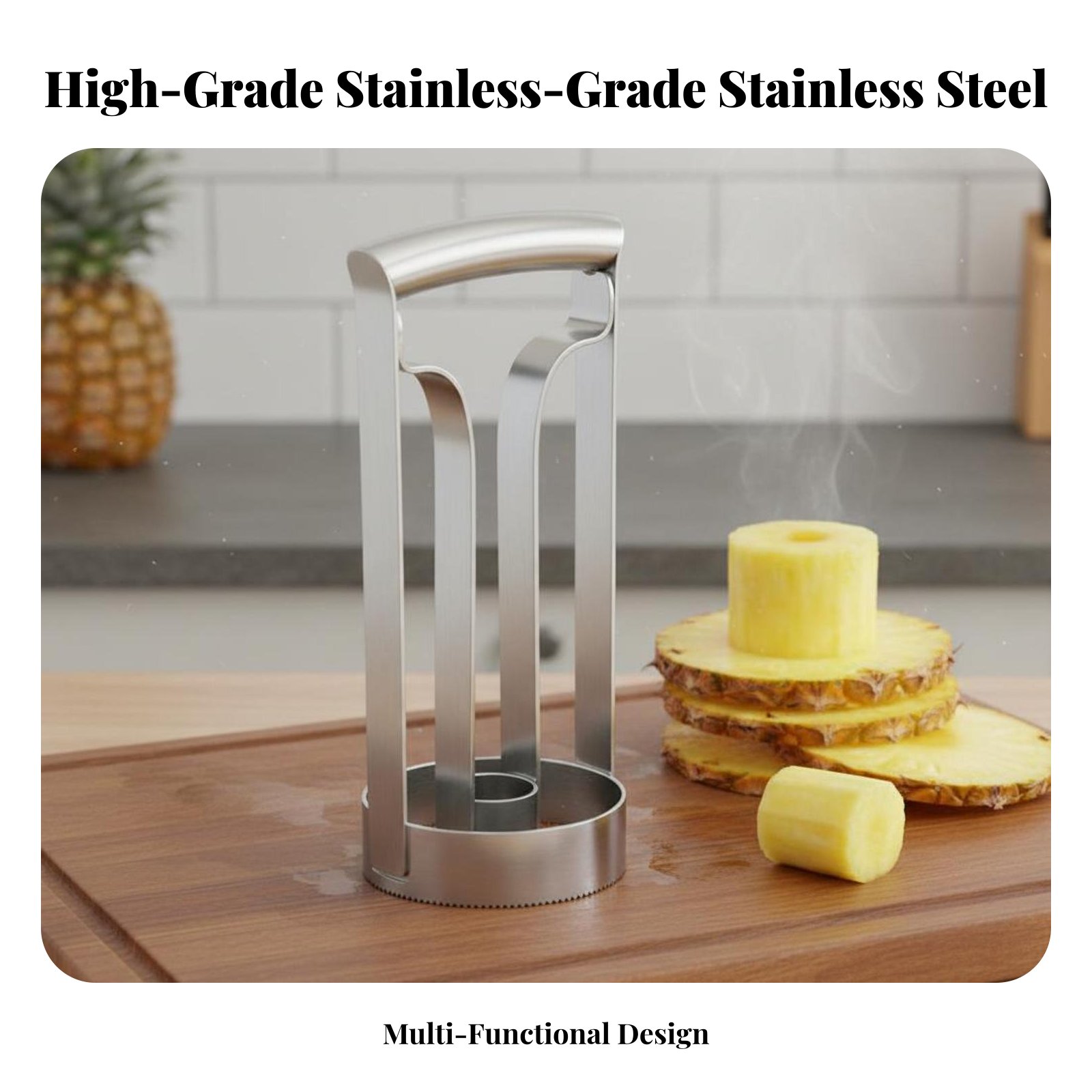 Stainless Steel Pineapple Cutt - огляд і ціна Kitchen Gadgets Save Time