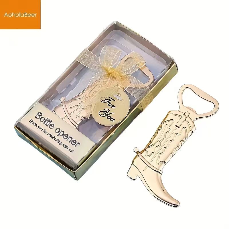 4pcs Boot Bottle Opener with P - огляд і ціна Kitchen Gadgets Presents