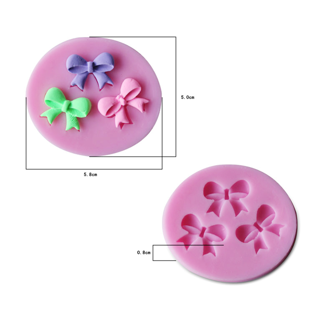 New DIY 3D Cake Decorating Bow - огляд і ціна Silicone Mold Baking