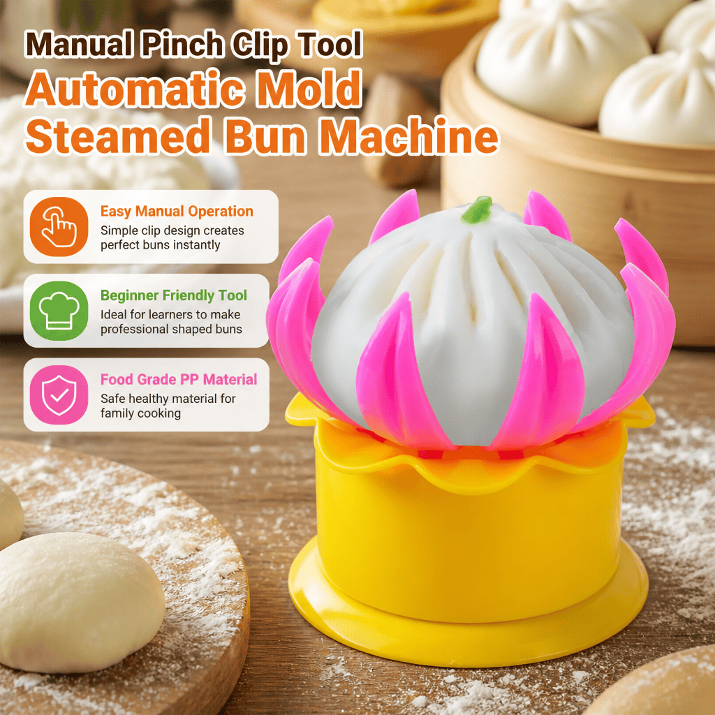 Steamed Bun Mold Manual Maker  - огляд і ціна Kitchen Gadgets Save Time